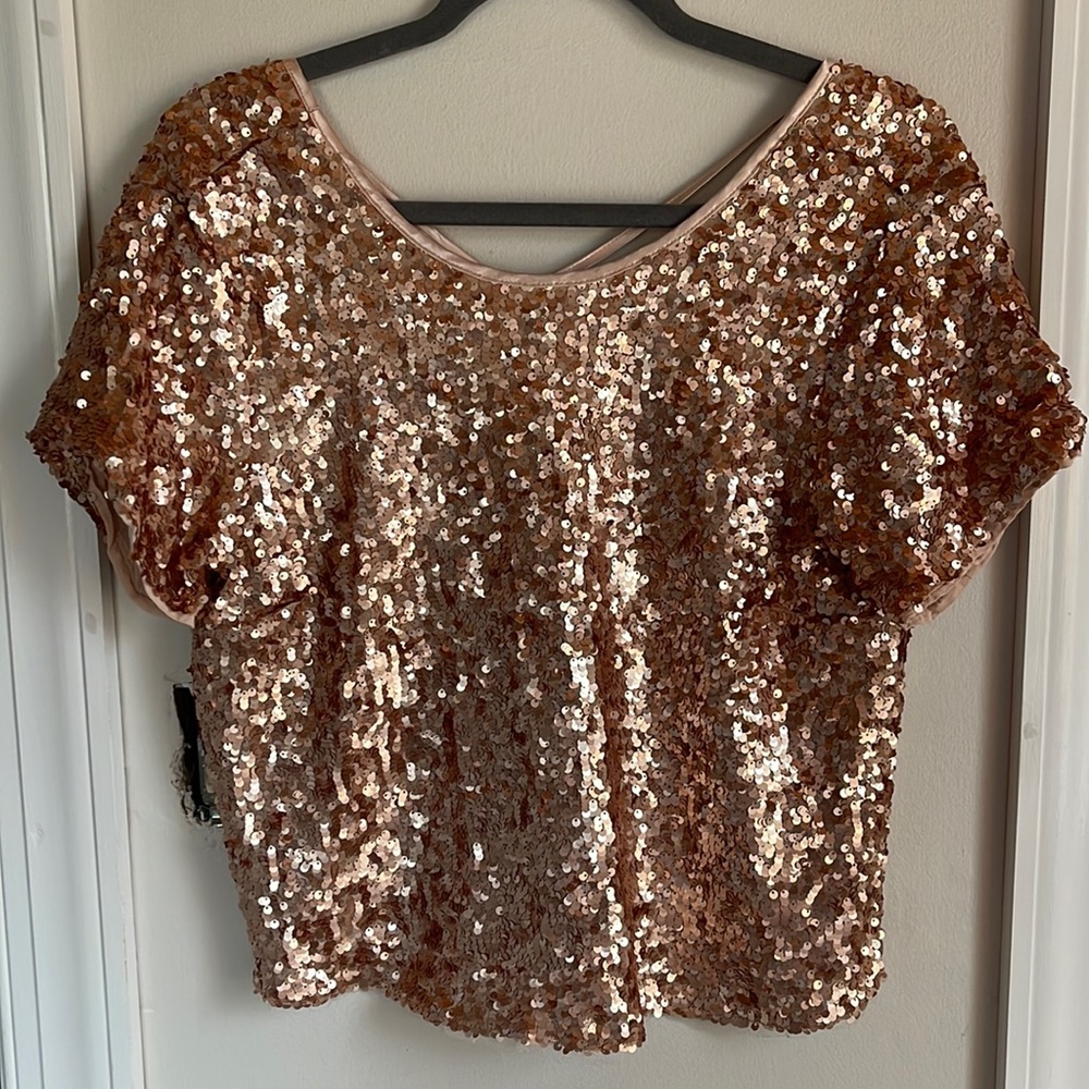 Abercrombie and Fitch Sequin Top